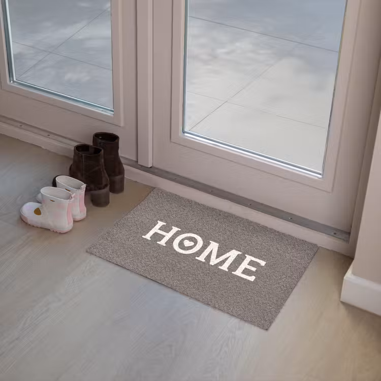 Deurmat - Home - Tekst - Taupe — 8