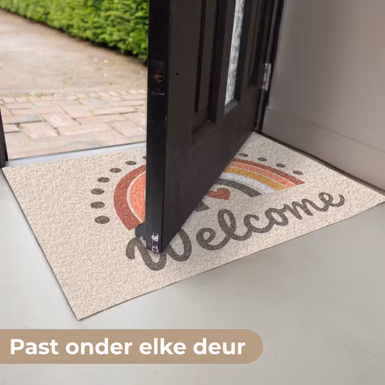 Deurmat - Welkom - Regenboog - Kleurrijk — 7