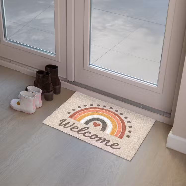 Deurmat - Welkom - Regenboog - Kleurrijk — 8