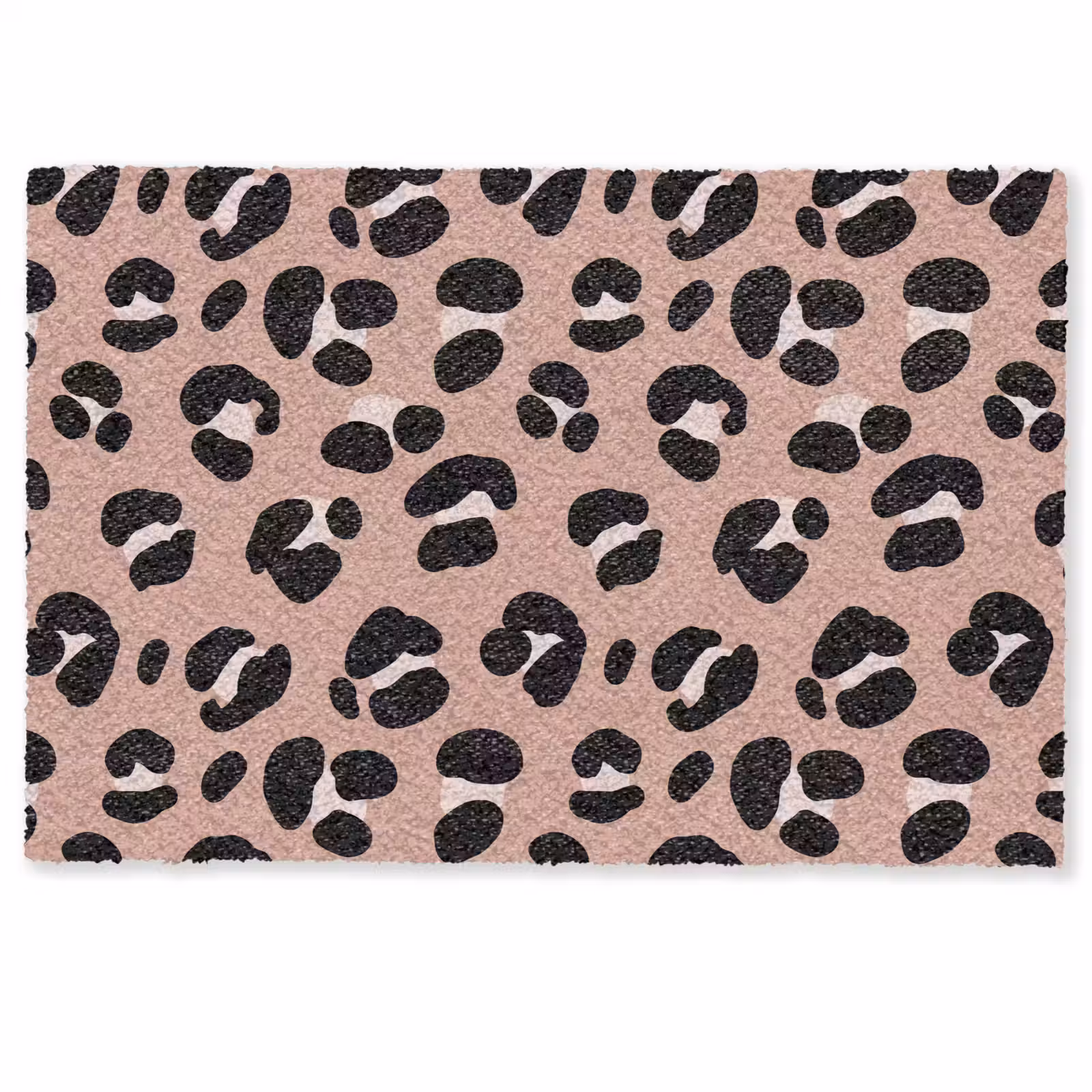 Deurmat - Luipaard - Vlekken - Beige - Roze — 1
