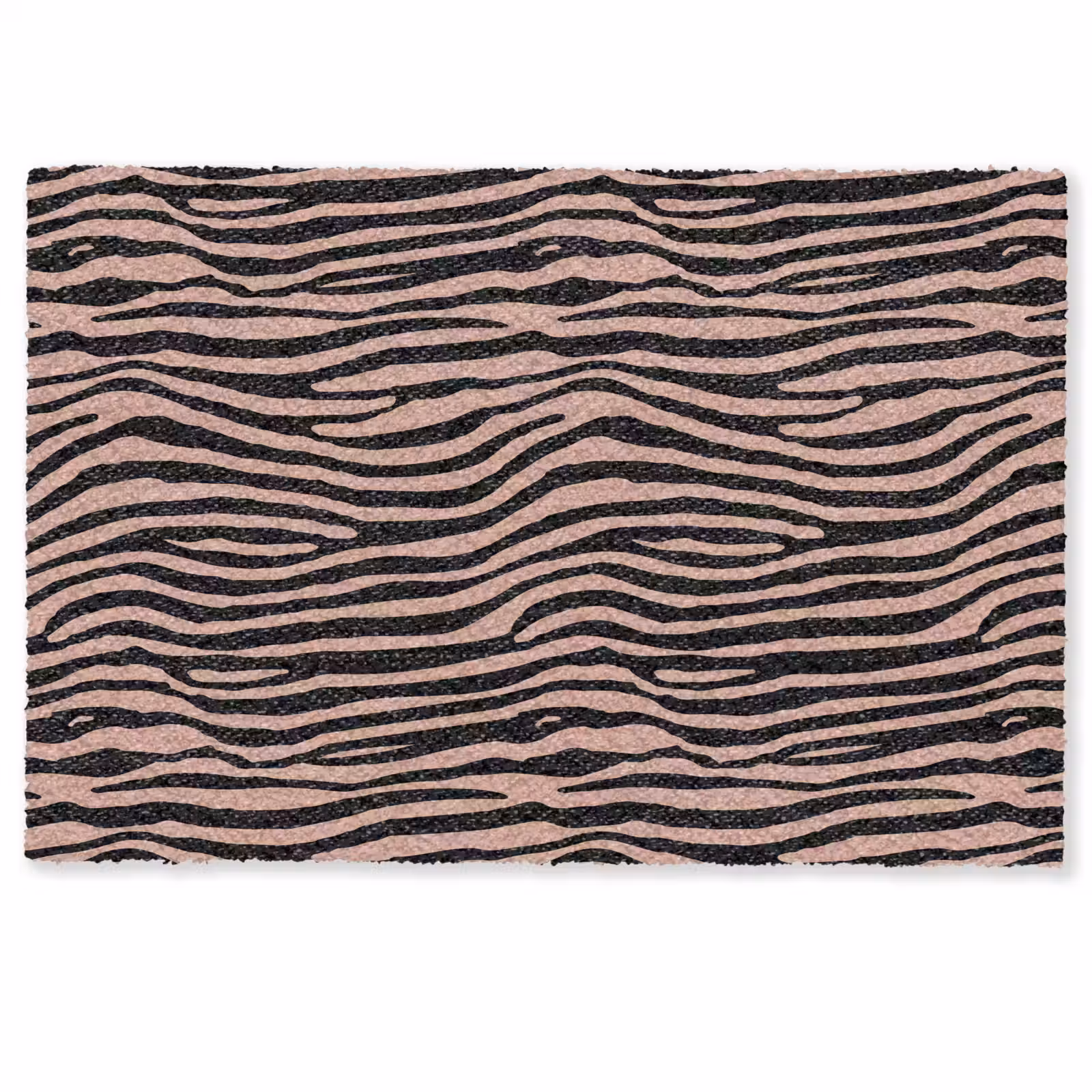 Deurmat - Strepen - Roze - Bruin — 1