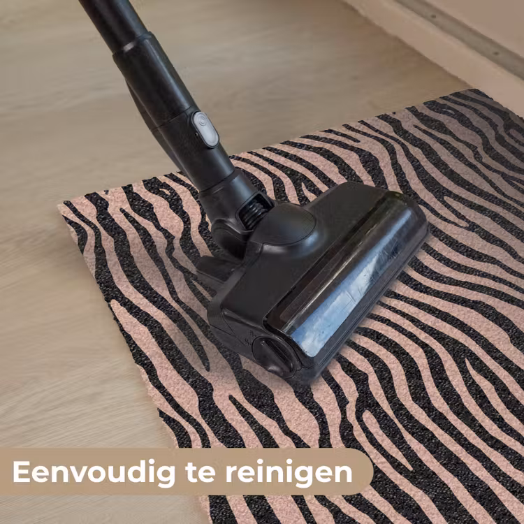 Deurmat - Strepen - Roze - Bruin — 9