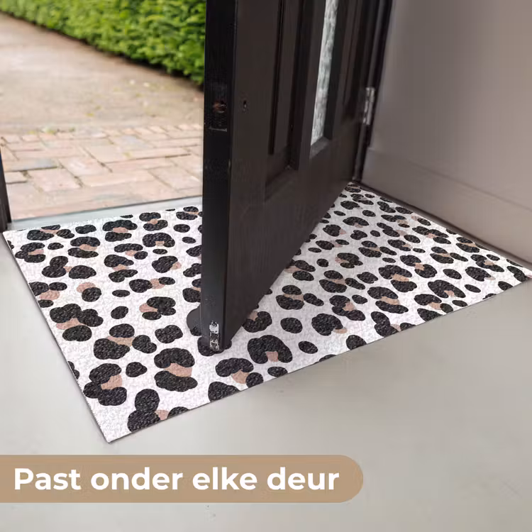 Deurmat - Vlekken - Zwart - Onregelmatig - Luipaard — 7