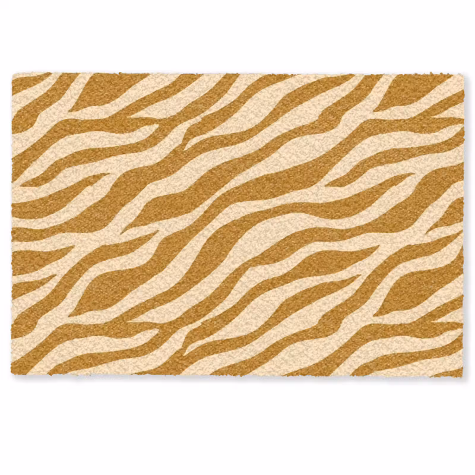 Deurmat - Patroon - Zebra - Bruin - Abstract — 1