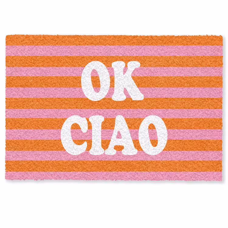 Deurmat - Ciao - Quote - Strepen — 1
