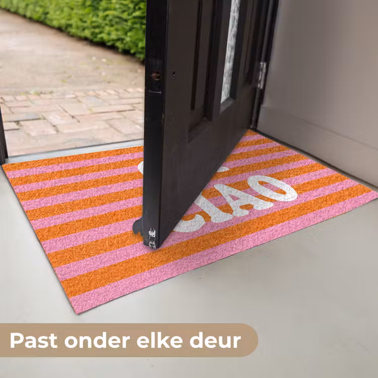Deurmat - Ciao - Quote - Strepen — 7