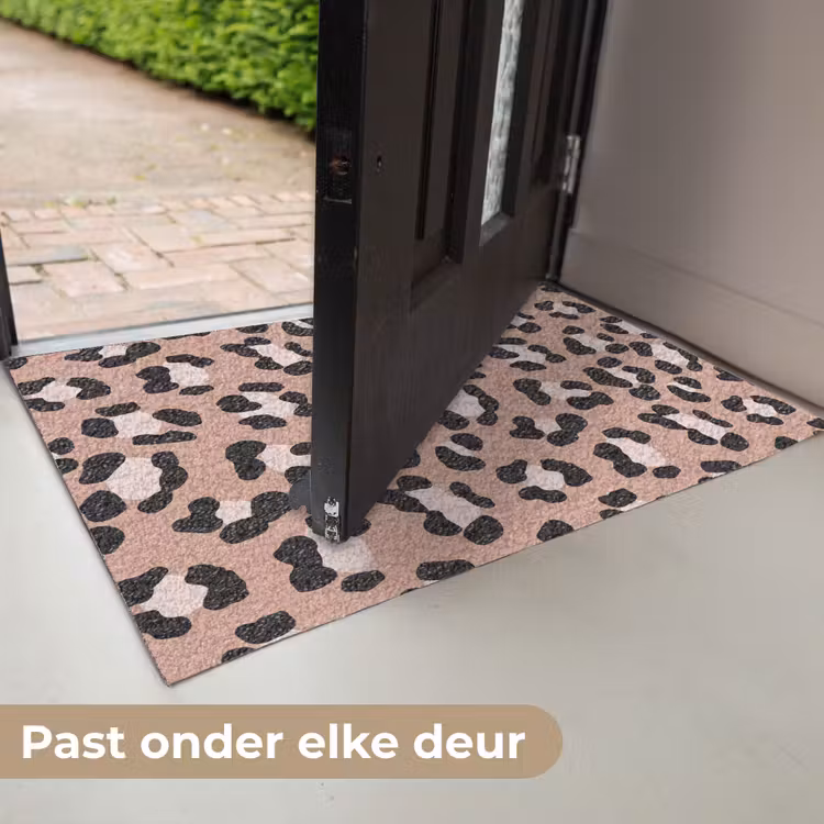 Deurmat - Terracottakleur - Onregelmatig - Luipaard — 7