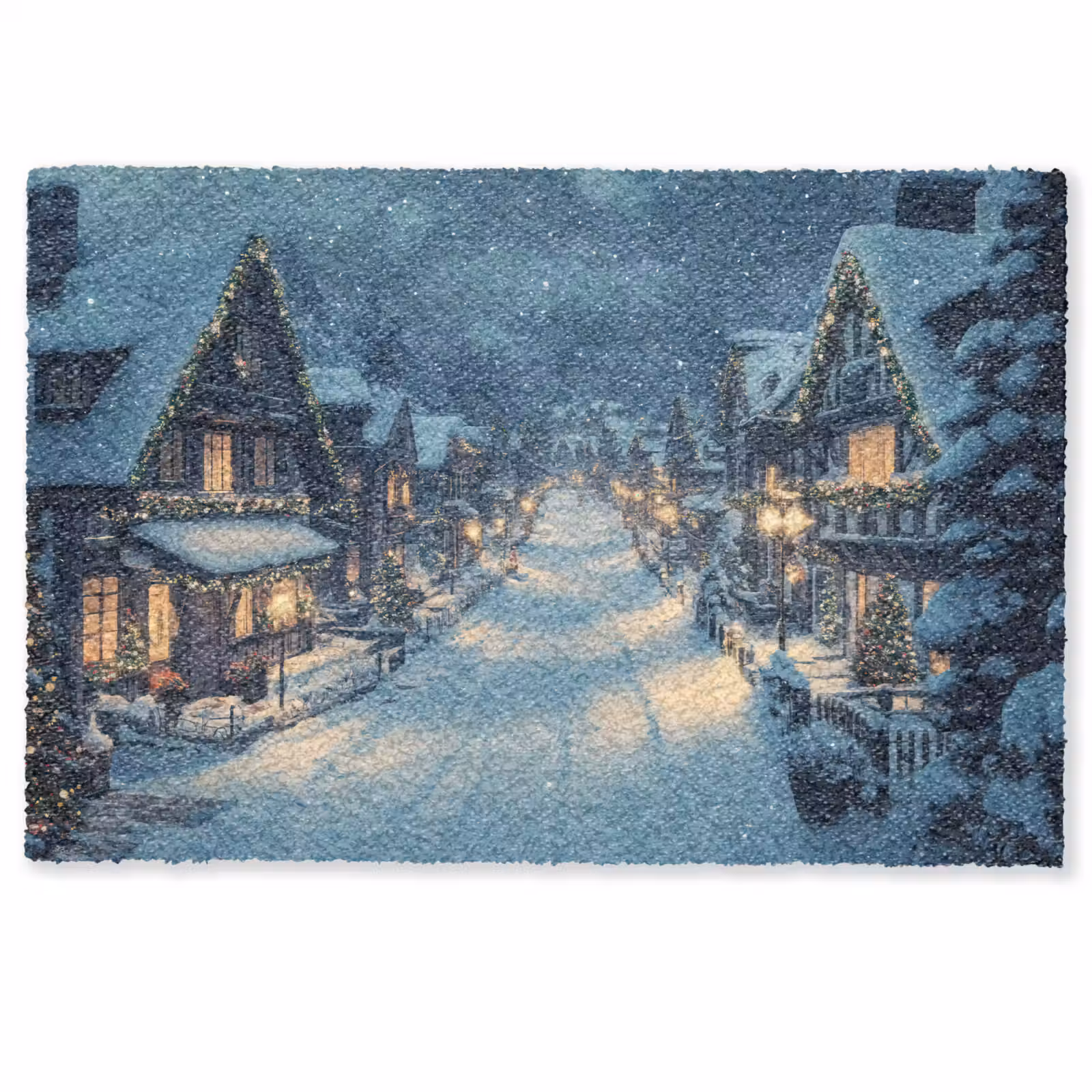 Deurmat - Kerstdorp - Kerst - Sneeuw - Winter — 1