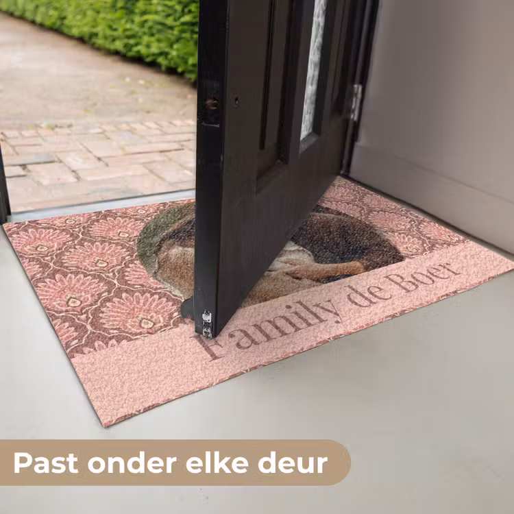 Personaliseerbare deurmat - Eigen - Foto - Rond - Balk - Onder — 7
