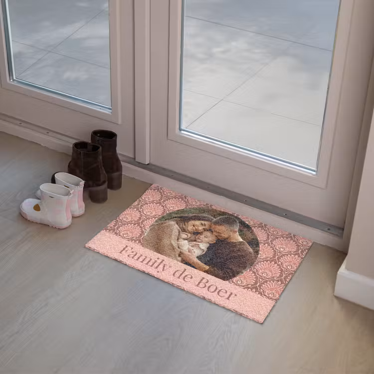 Personaliseerbare deurmat - Eigen - Foto - Rond - Balk - Onder — 8