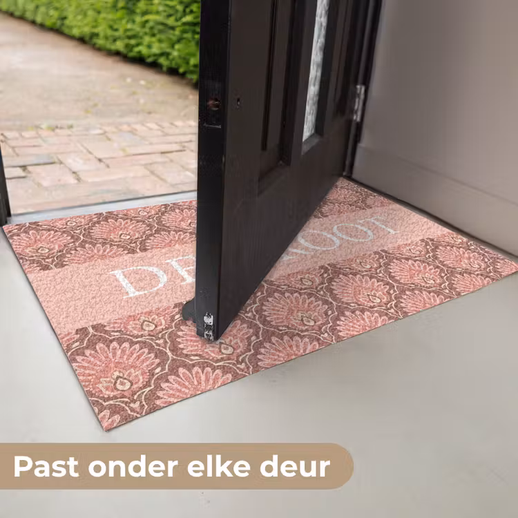 Personaliseerbare deurmat - Familie - In - Patroon - Bloem — 7
