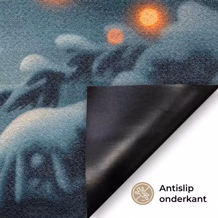Deurmat - Hert - Kerst - Winter - Sneeuw - Kerstkrans — 6