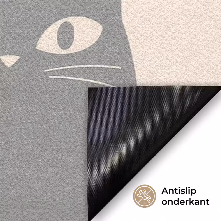 Deurmat - Katten - Quote - Grijs - Beige — 6