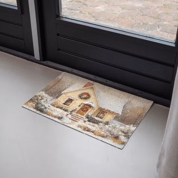 Deurmat - Kerst - Huis - Winter - Sneeuw — 2