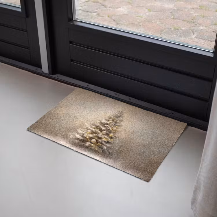 Deurmat - Kerst - kerstboom - Sneeuw - Art — 2