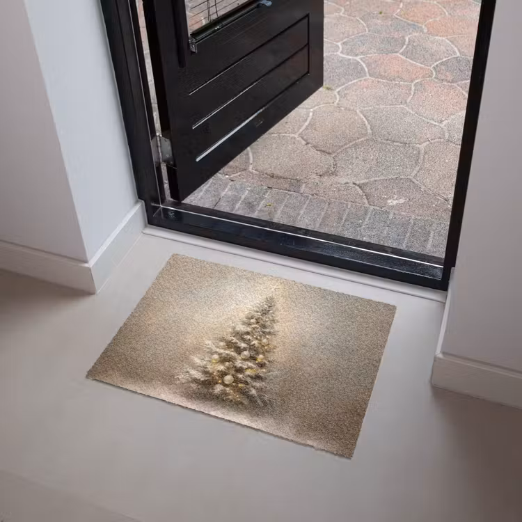 Deurmat - Kerst - kerstboom - Sneeuw - Art — 4