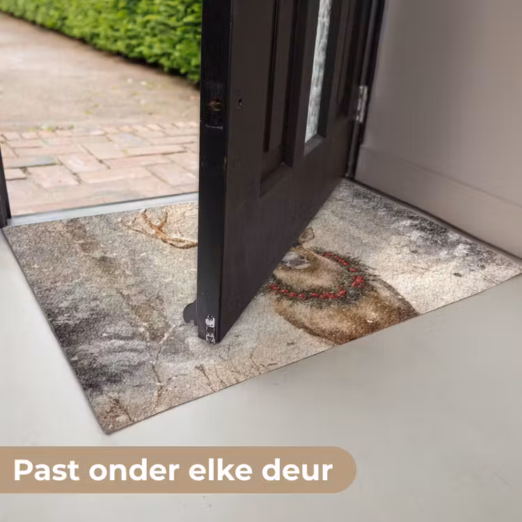 Deurmat - Kerst - Rendier - Winter - Krans — 7