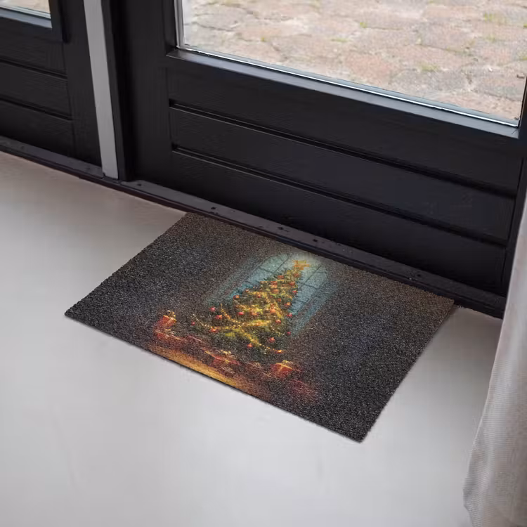Deurmat - Kerstboom - Cadeau - Kerst - Winter — 2
