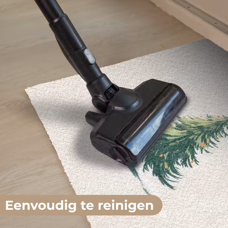 Deurmat - Kerstboom - Illustratie - Ster - Sneeuw — 9