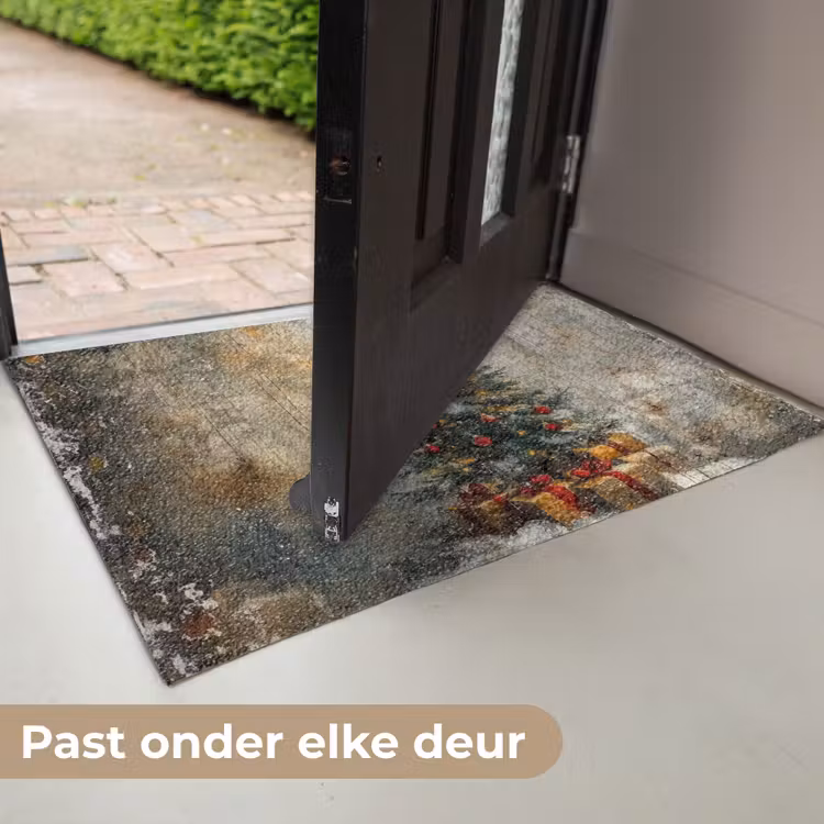 Deurmat - Kerstboom - Vintage - Kerst - Cadeau — 7