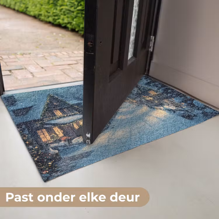 Deurmat - Kerstdorp - Kerst - Sneeuw - Winter — 7