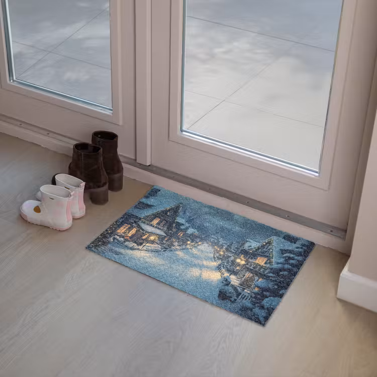 Deurmat - Kerstdorp - Kerst - Sneeuw - Winter — 8