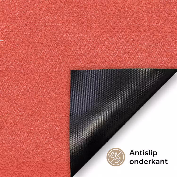 Deurmat - Minimalistisch - Kerstbomen - Rood - Sneeuw — 6