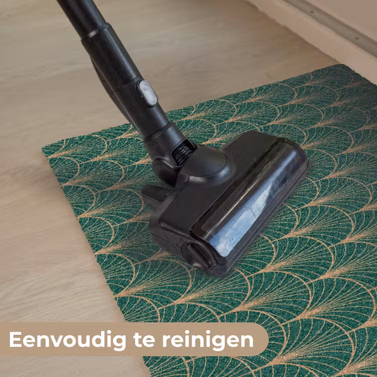 Personaliseerbare deurmat - Patroon - Groen - Goud - Symmetrisch — 9