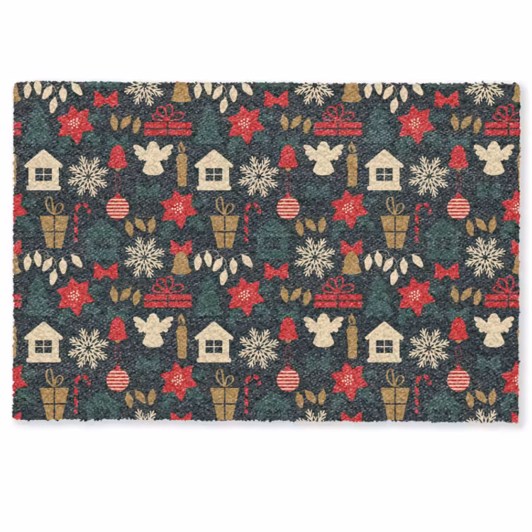 Deurmat - Patroon - Kerst - Symbolen — 1