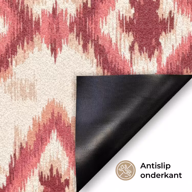 Deurmat - Patroon - Roze - Diamantvorm — 6