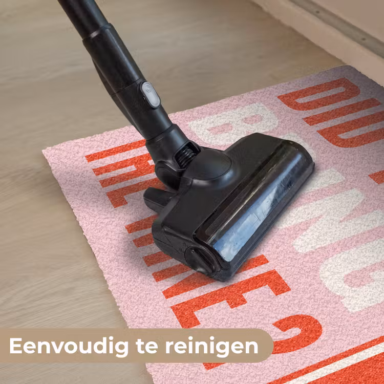 Deurmat - Quote - Roze - Wijn — 9