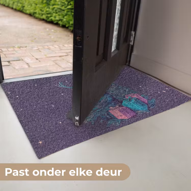 Deurmat - Rendier - Zonnebril - Neon - Kerstboom — 7
