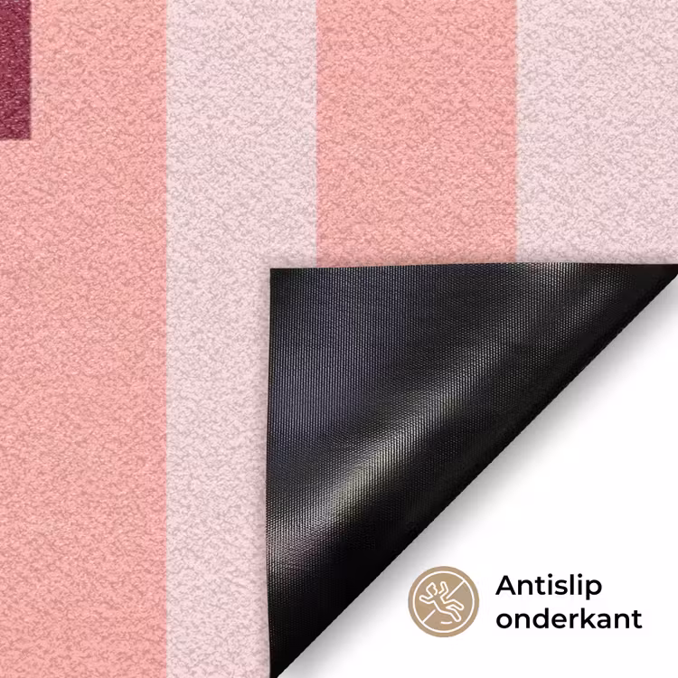Deurmat - Roze - Quote - Strepen — 6