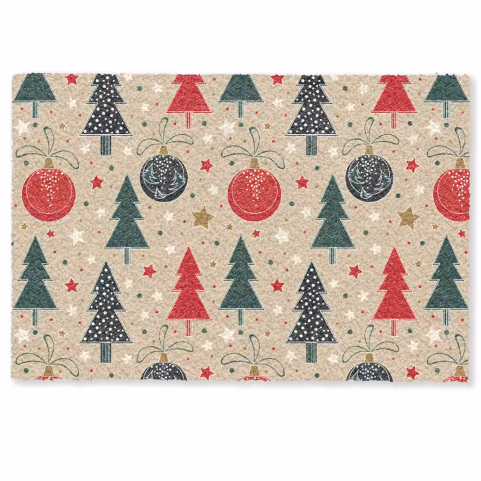 Deurmat - Illustratie - Kerst - Sterren — 1