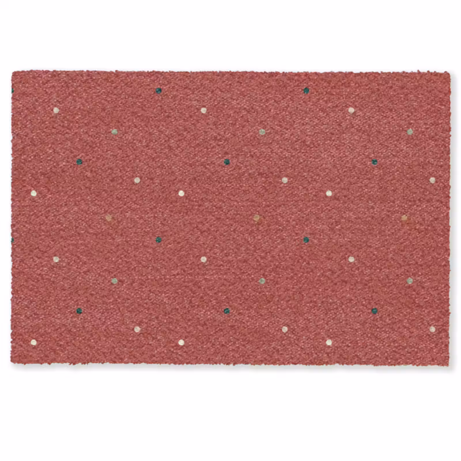 Deurmat - Patroon - Stippen - Rood — 1
