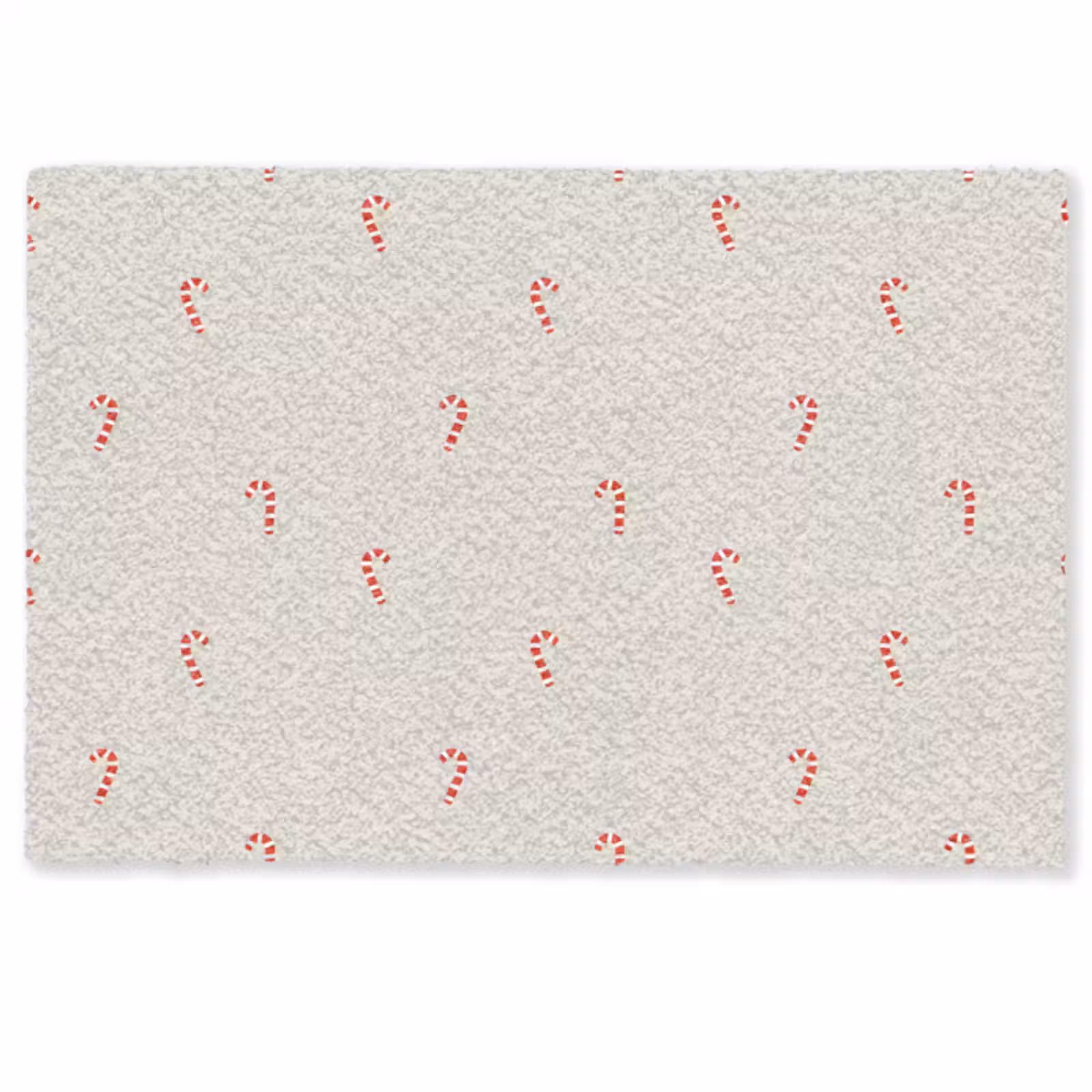 Deurmat - Patroon - Zuurstokken - Beige — 1