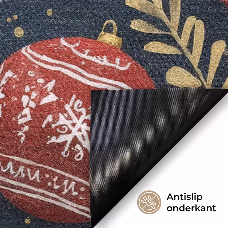 Deurmat - Feestelijk - Kerstgroet - Kleurrijk — 6