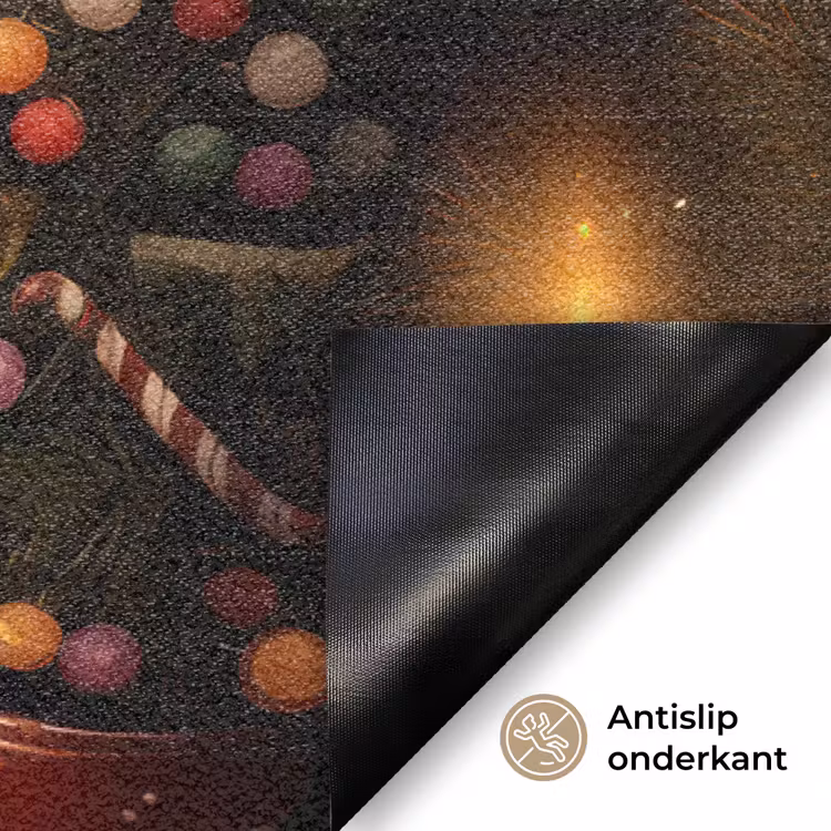 Deurmat - Gnooms - Kerst - Raam - Kleurrijk — 6