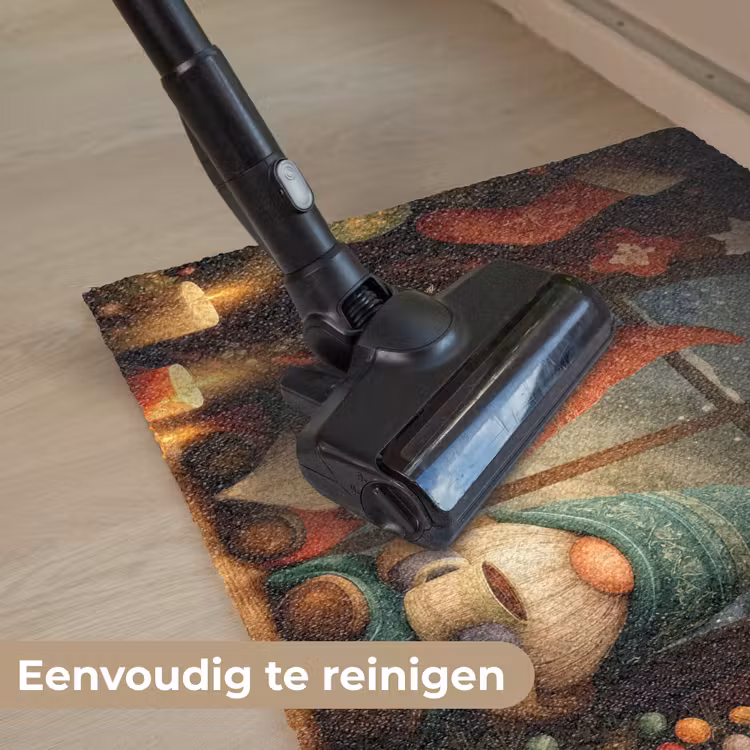 Deurmat - Gnooms - Kerst - Raam - Kleurrijk — 9