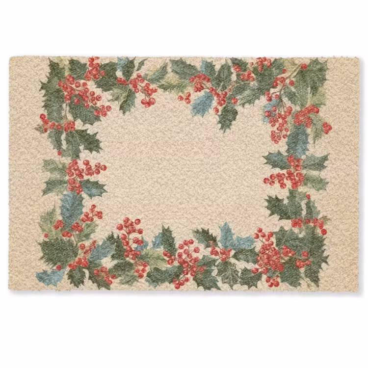 Deurmat - Hulstrand - Bessen - Beige — 1