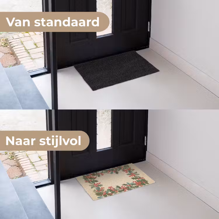 Deurmat - Hulstrand - Bessen - Beige — 3
