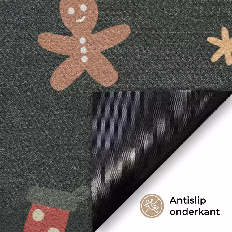 Deurmat - Illustratie - Figuren - Groen — 6
