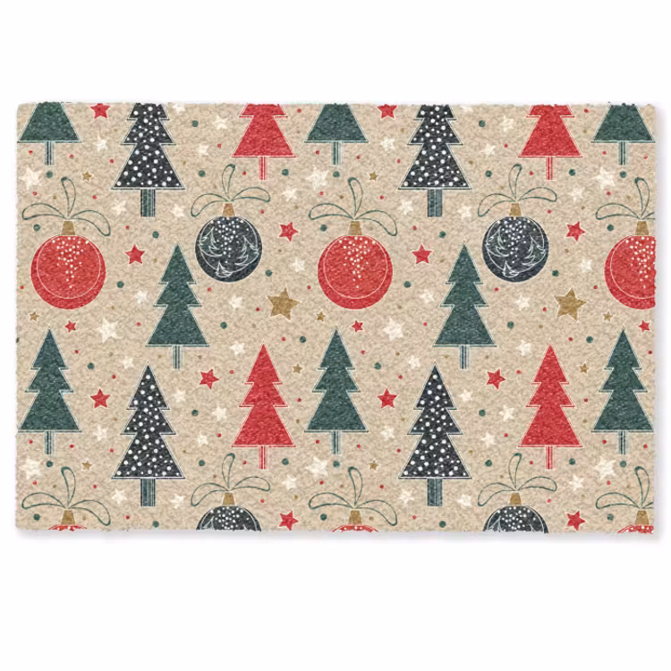 Deurmat - Illustratie - Kerst - Sterren — 1