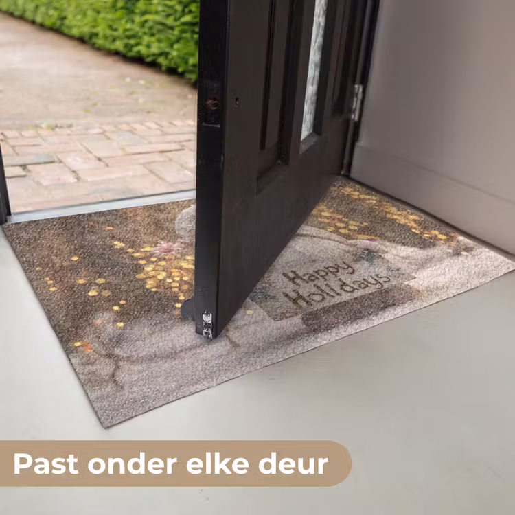 Deurmat - Kerst - Gnome - Bord - Kleurrijk — 7