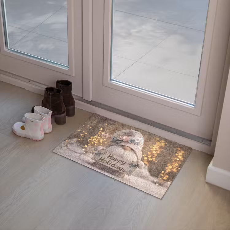 Deurmat - Kerst - Gnome - Bord - Kleurrijk — 8