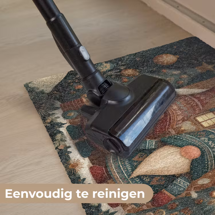 Deurmat - Kerst - Gnomen - Peperkoekhuisje - Rood - Groen — 9