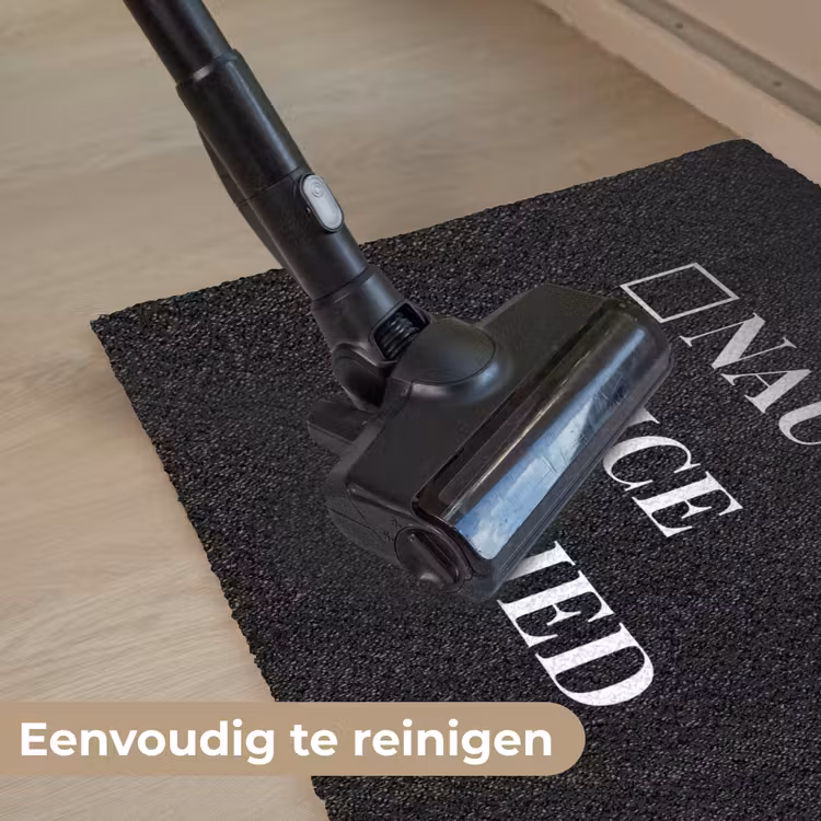 Deurmat - Kerst - Zwart - Wit - Quote - Grappig — 9
