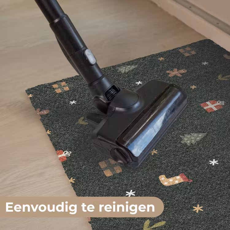 Deurmat - Patroon - Kerstsymbolen - Groen — 9