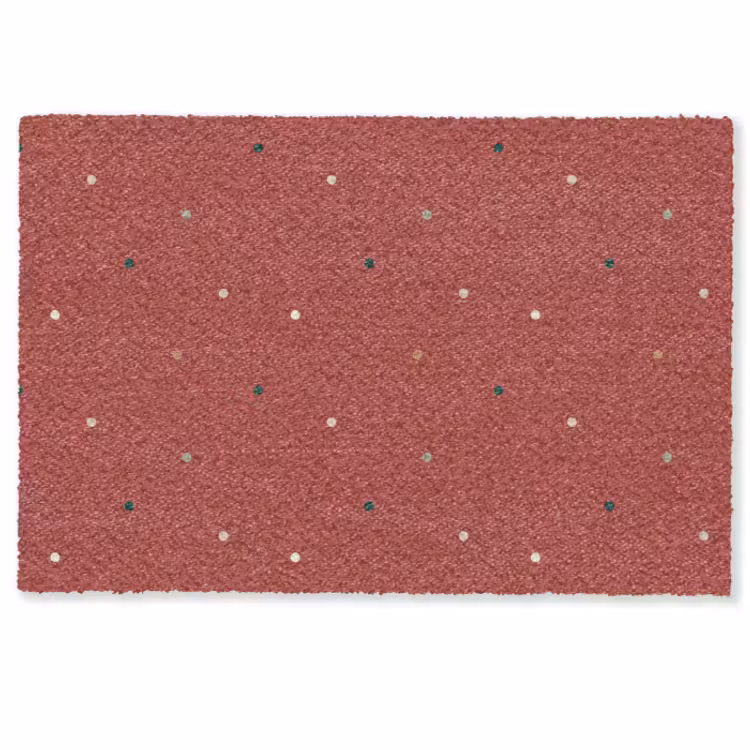 Deurmat - Patroon - Stippen - Rood — 1
