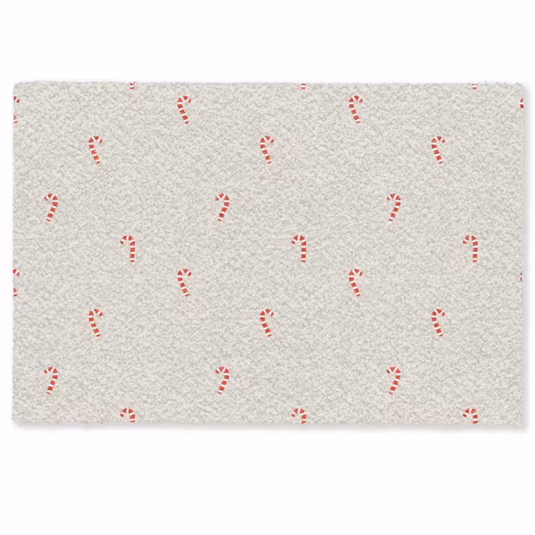 Deurmat - Patroon - Zuurstokken - Beige — 1